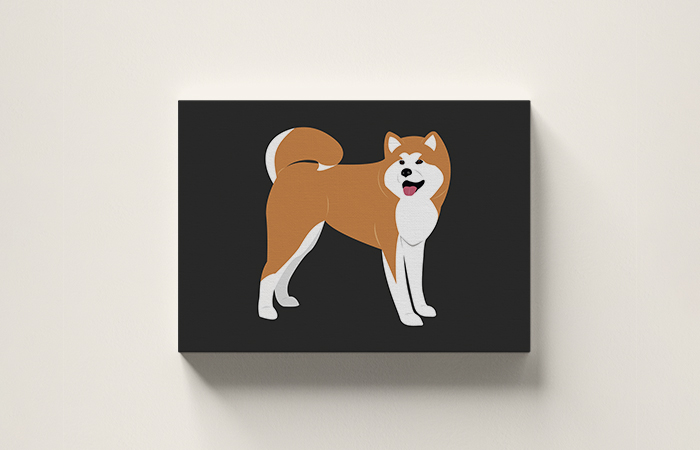 Illustration | Akita Inu